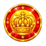 Red Crown — symbol bonusowy 3 Crowns Coin Hunt